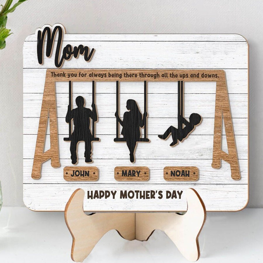 Personalized Swing Set Sign For Mother’s Day Gift